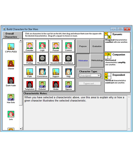 Dramatica Character Types Dramatica® Pro - Download (Windows) – Screenplay.com